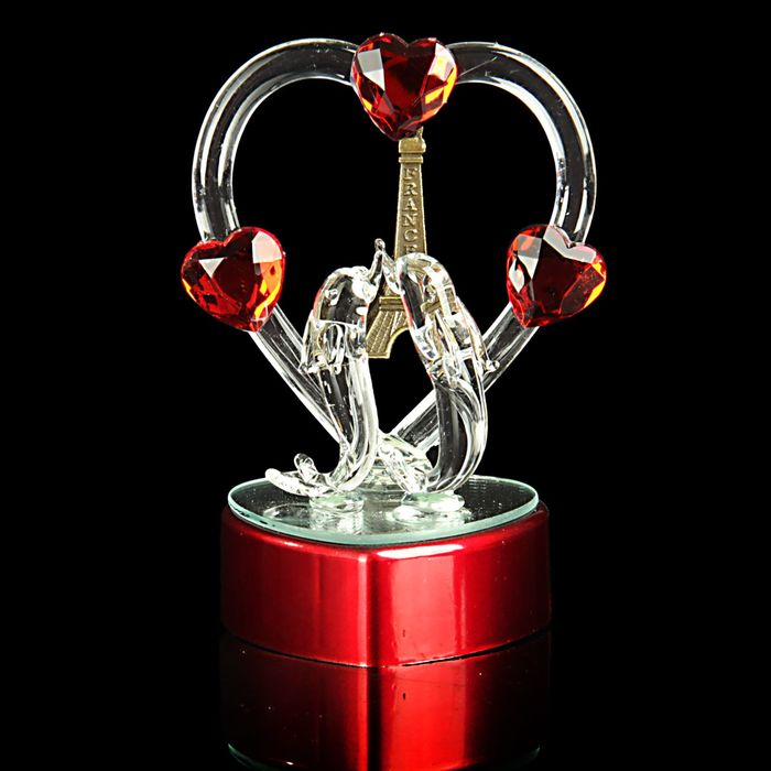 Сувенир световой "Два дельфина в Париже"