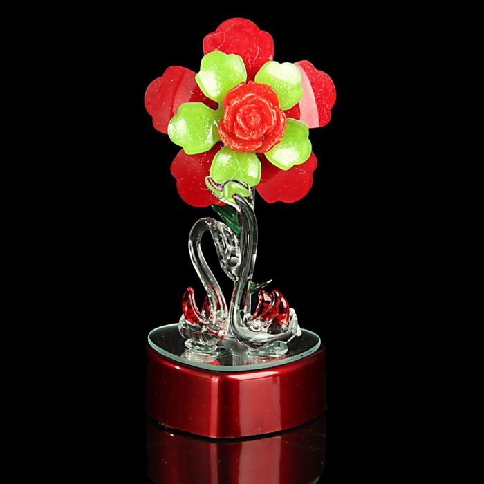 Сувенир "Два лебедя" световой