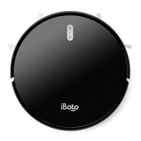 Робот-пылесос iBoto SMART AQUA X420GW, 60 Вт, сухая/влажная, 0.8/0.18 л,черный от Сима-ленд