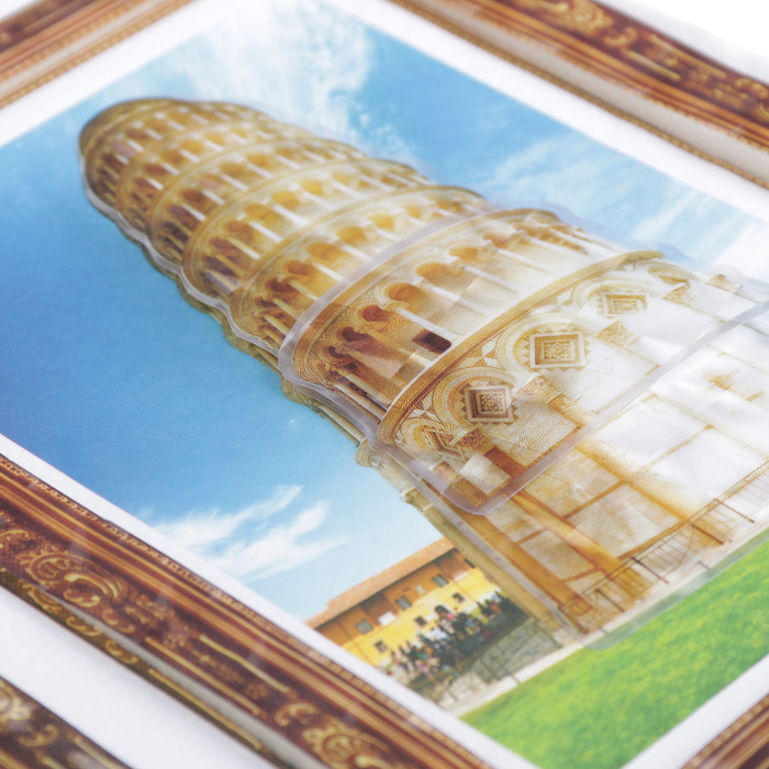 Наклейка интерьерная "Мои путешествия", композиция из 4 шт