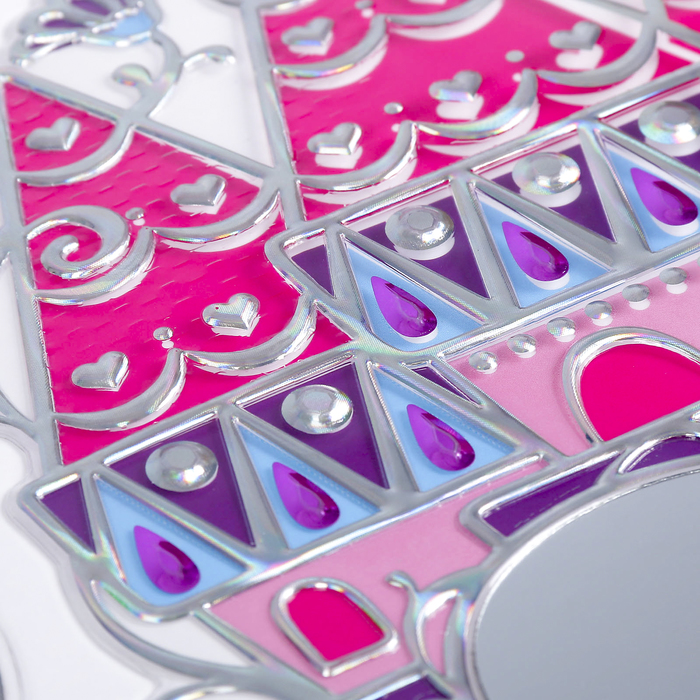 Наклейка зеркальная "Замок принцессы"