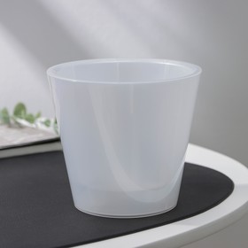 

Горшок для цветов London Orchid Mini, 1 л, d=12 ,5 см, h=11,3 см, цвет белый перламутровый