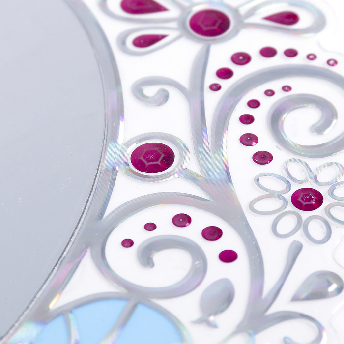 Наклейка зеркальная "Русалка"