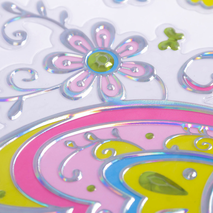 Наклейка зеркальная "Бабочка"