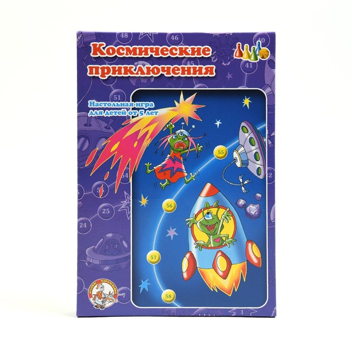 

Настольная игра-ходилка «Космические приключения»