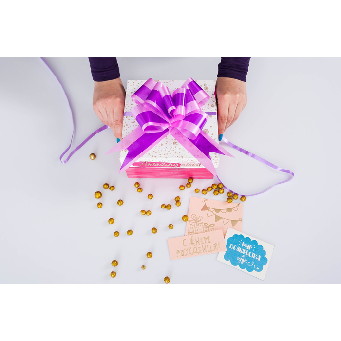 Бант-бабочка №4,9 "Феерия цвета"