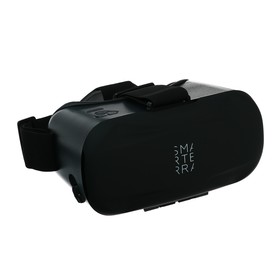 3D очки Smarterra VR SOUND, для смартфонов до 6.3', наушники, функция управления, черные Ош