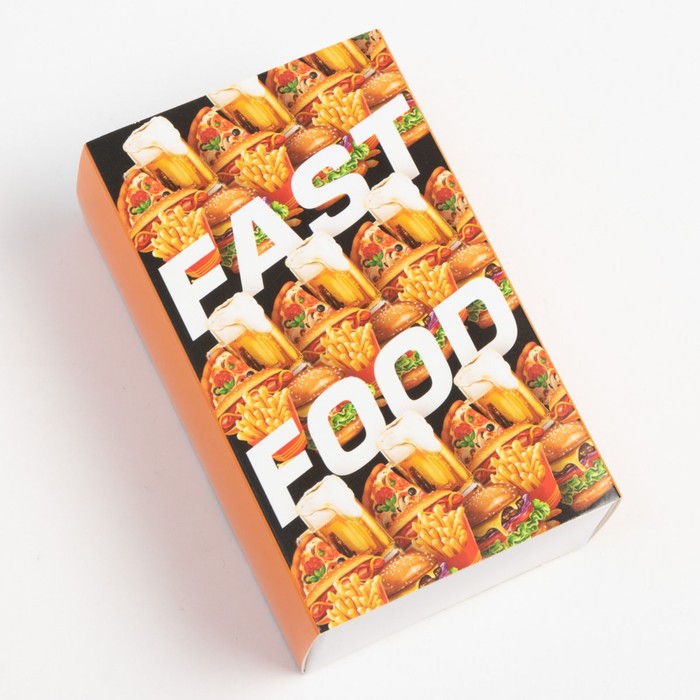 Набор мужских носков "Fast food" 2 пары, р. 41-44 (27-29 см)