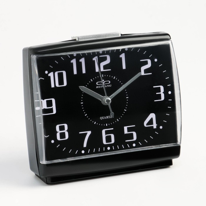 Часы - будильник настольные Классика, дискретный ход, 14.3 х 13.2 см будильник настольные часы классика дискретный ход 8 х 8 х 3 7 см белый