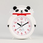 Будильник детский  "Милая панда", дискретный ход, 16х13х5 см