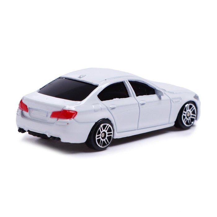 Машина металлическая BMW M5,1:64, цвет белый