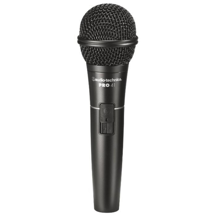 Микрофон AUDIO-TECHNICA PRO41, 90–16000 Гц, XLR 3 pin, 4.5 м, черный