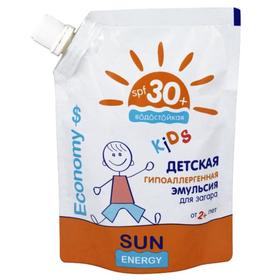 

Гипоаллергенная эмульсия для загара Sun Energy Kids, SPF 30, 200 мл