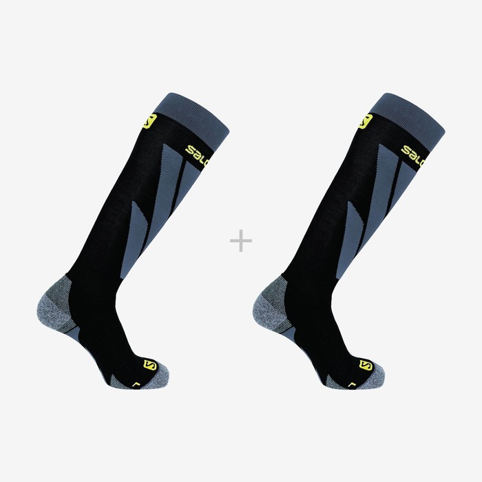 фото Носки 2 пары salomon socks s/access 2 pack унисекс, размер 39-41 (lc1449000)