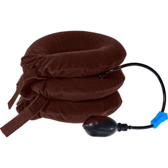 Воротник массажный Bradex надувной коричневый 77000₽