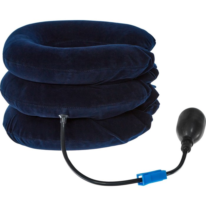 фото Воротник массажный bradex надувной, синий