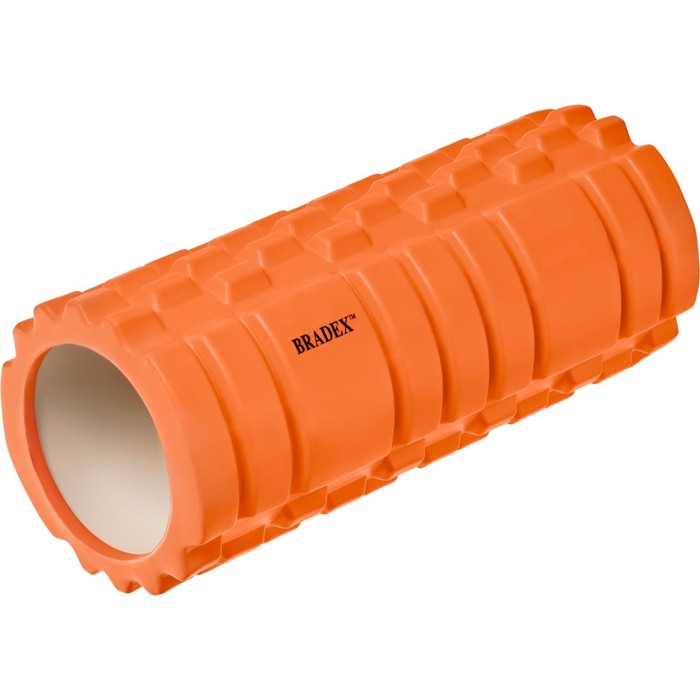 Валик для фитнеса Bradex «Туба» оранжевый валик для фитнеса bradex туба 1 шт