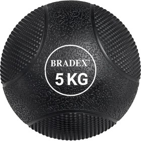 Медбол Bradex SF 0774, резиновый, 5 кг Ош