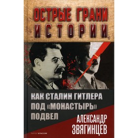 

Как Сталин Гитлера под «Монастырь» подвел. Звягинцев Александр Григорьевич