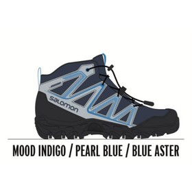 

Ботинки унисекс Salomon Skookie 2 Mid Cswp J, размер 1,5 EUR (L41573900)