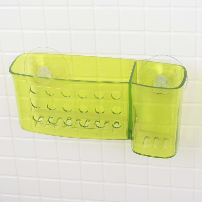 Держатель для мелочей с 2 отделениями, цвета МИКС