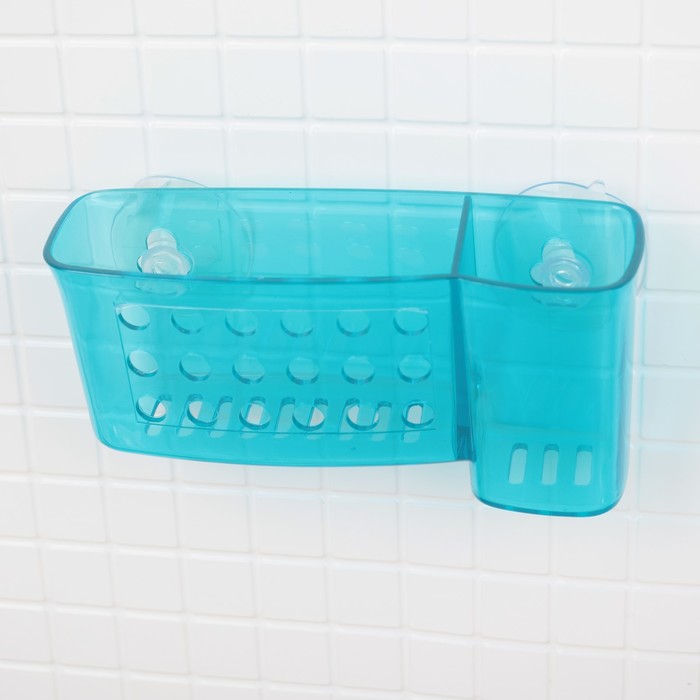 Держатель для мелочей с 2 отделениями, цвета МИКС