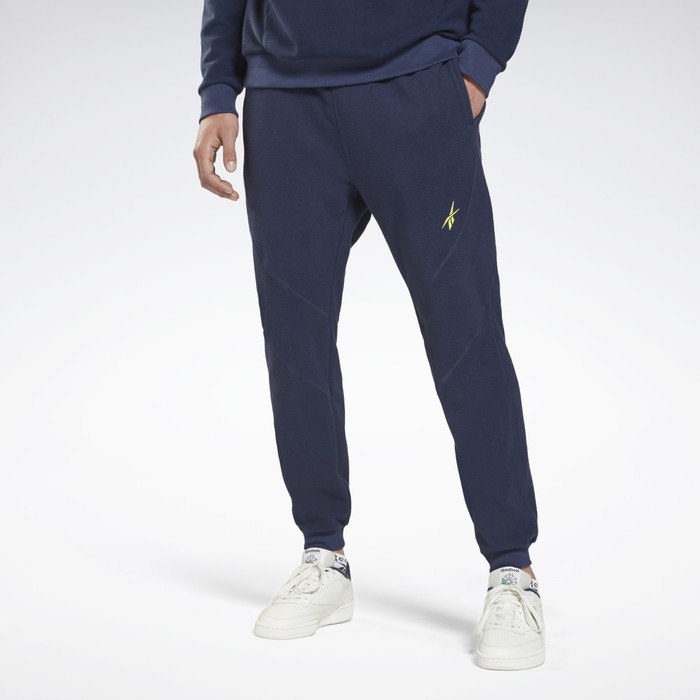 фото Брюки мужские reebok wor fleece pant, размер 44-46 (gs6655)