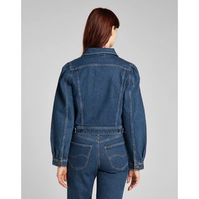 

Джинсовая куртка женская Lee Women Volume Sleeve Rider, размер 42 (L54GMWFQ)