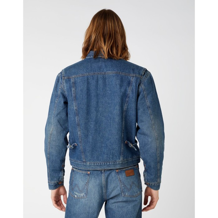 

Джинсовая куртка мужская Wrangler Flannel Heritage Jacket, размер 44-46 (W466YG516)