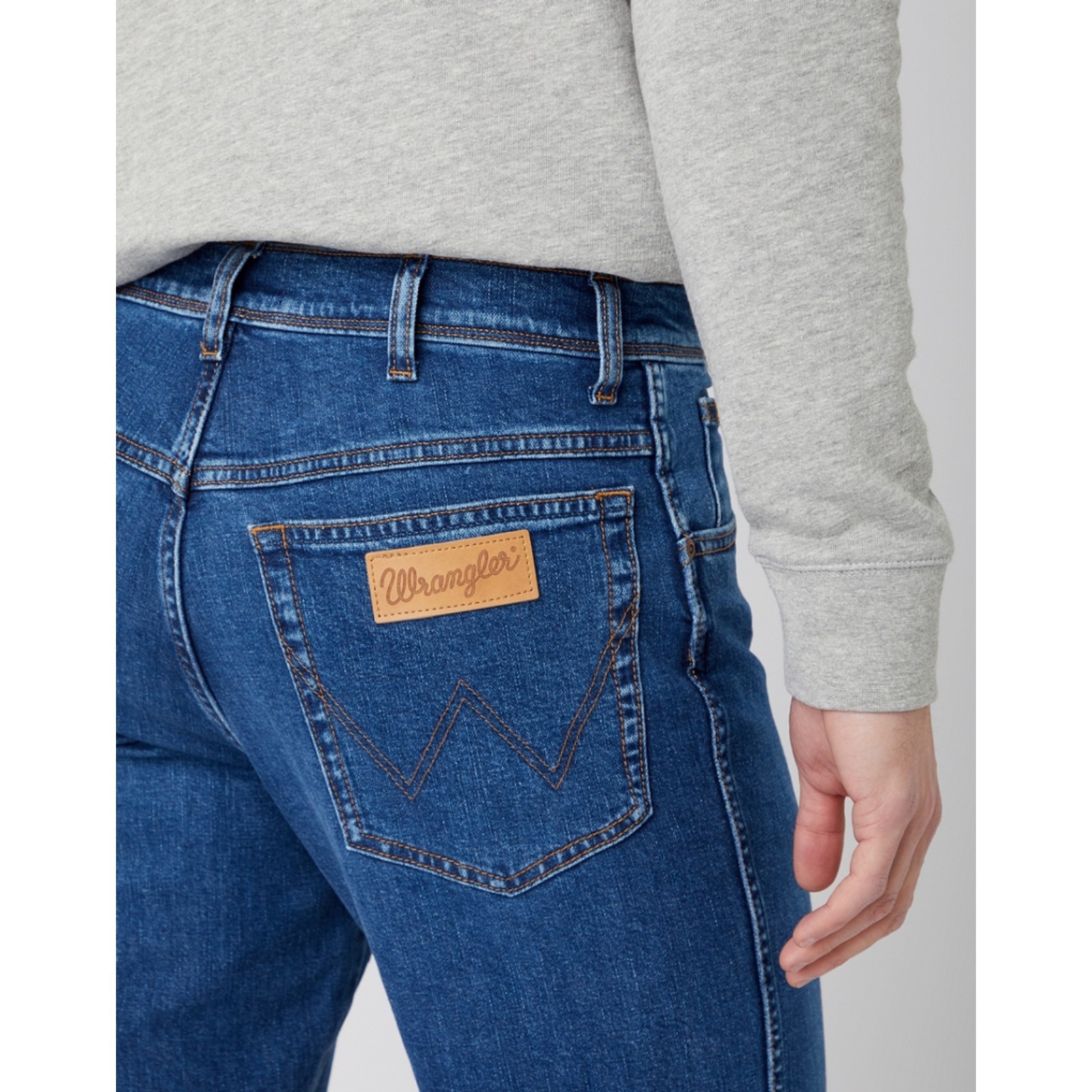 Wrangler Men Texas Slim Jeans 