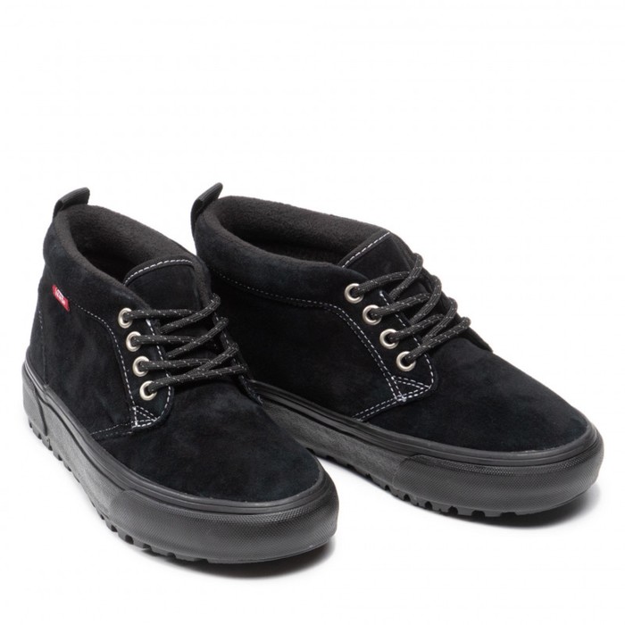 фото Кеды унисекс vans ua chukka 79 mte-1 black/black, размер 41,5 (va5jhwbka)