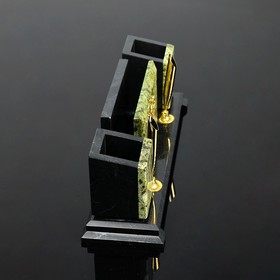 

Набор письменный «Герб»: визитница, подставки для ручек