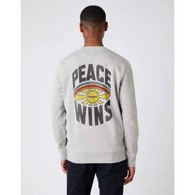 

Свитшот мужской Wrangler Men Positive Vibes Sweat, размер 54-56 (W6F6H1X37)