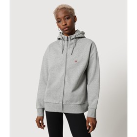

Толстовка женская Napapijri BALIS HOOD W MED GREY MEL, размер 42-44 (NA4FSC160)