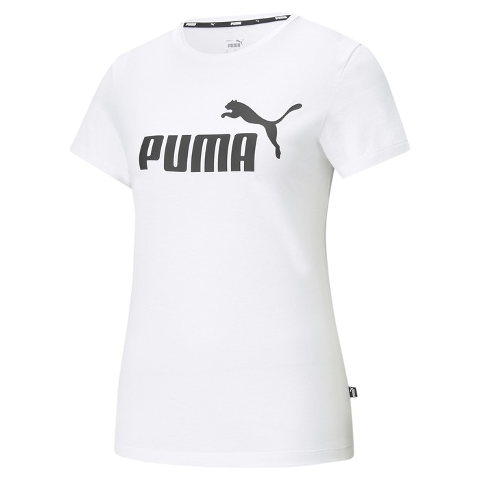 фото Футболка женская puma essential logo tee, размер 40-42 (58677402)