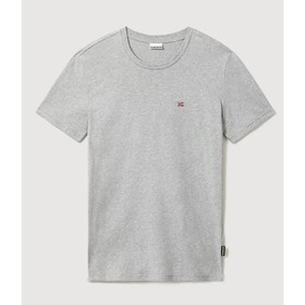 

Футболка мужская Napapijri SALIS C SS 1 MED GREY MEL, размер 54-56 (NA4FRP160)