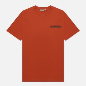 

Футболка мужская Napapijri S-SARETINE SS ORANGE GINGER, размер 48-50 (NA4FRBAB1)