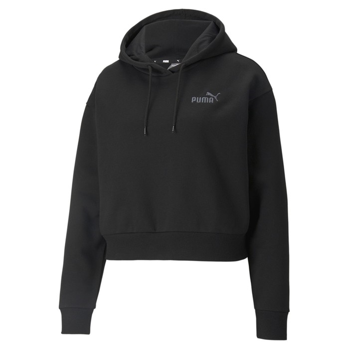 Худи женское Puma Essential+ Embroidered Cropped Hoodie Fl, размер 44-46   (58790201)