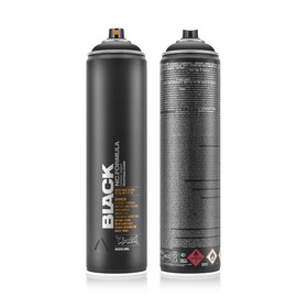 

Краска матовая MONTANA BLACK черная 0,6л