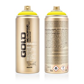 

Краска матовая MONTANA GOLD 100% желтая 0,4л