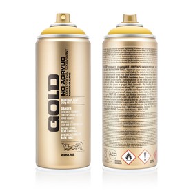 

Краска матовая MONTANA GOLD желтая 0,4л