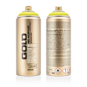 

Краска матовая MONTANA GOLD желто-зеленая бледная 0,4л