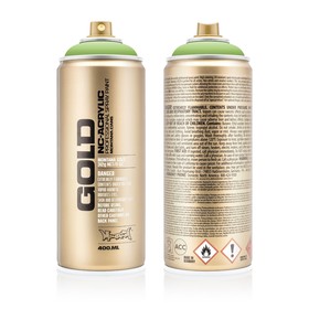 

Краска матовая MONTANA GOLD зеленое яблоко 0,4л