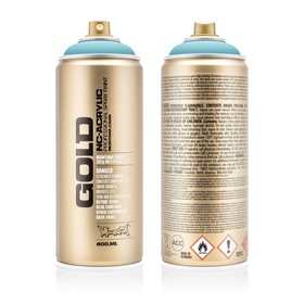 

Краска матовая MONTANA GOLD светло-голубой шок 0,4л