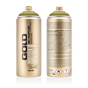 

Краска матовая MONTANA GOLD светлый хакки 0,4л