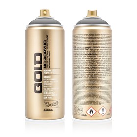 

Краска матовая MONTANA GOLD серая 0,4л