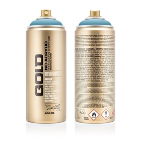 

Краска матовая MONTANA GOLD серо-голубая 0,4л