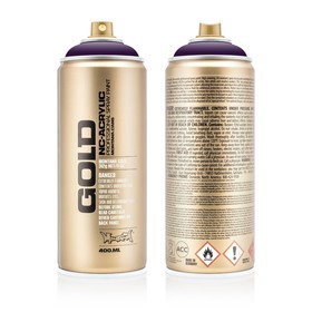 

Краска матовая MONTANA GOLD черный фиолет 0,4л