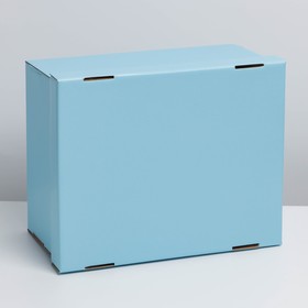 

Коробка складная «Голубая», 31,2 х 25,6 х 16,1 см