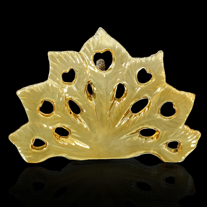 Сувенир под золото "Павлин"